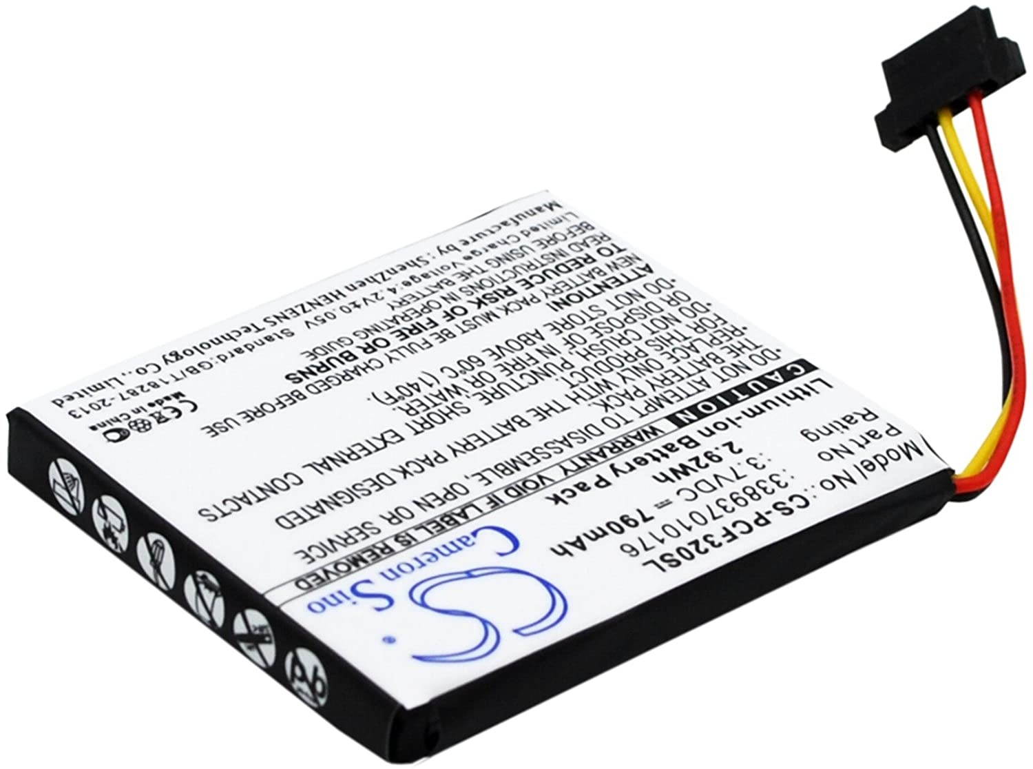 Battery Replacement for Pioneer AVIC-F310BT AVIC-F320BT AVIC-F220 AVIC-F3210BT AVIC-U220 AVIC-F AVIC-U