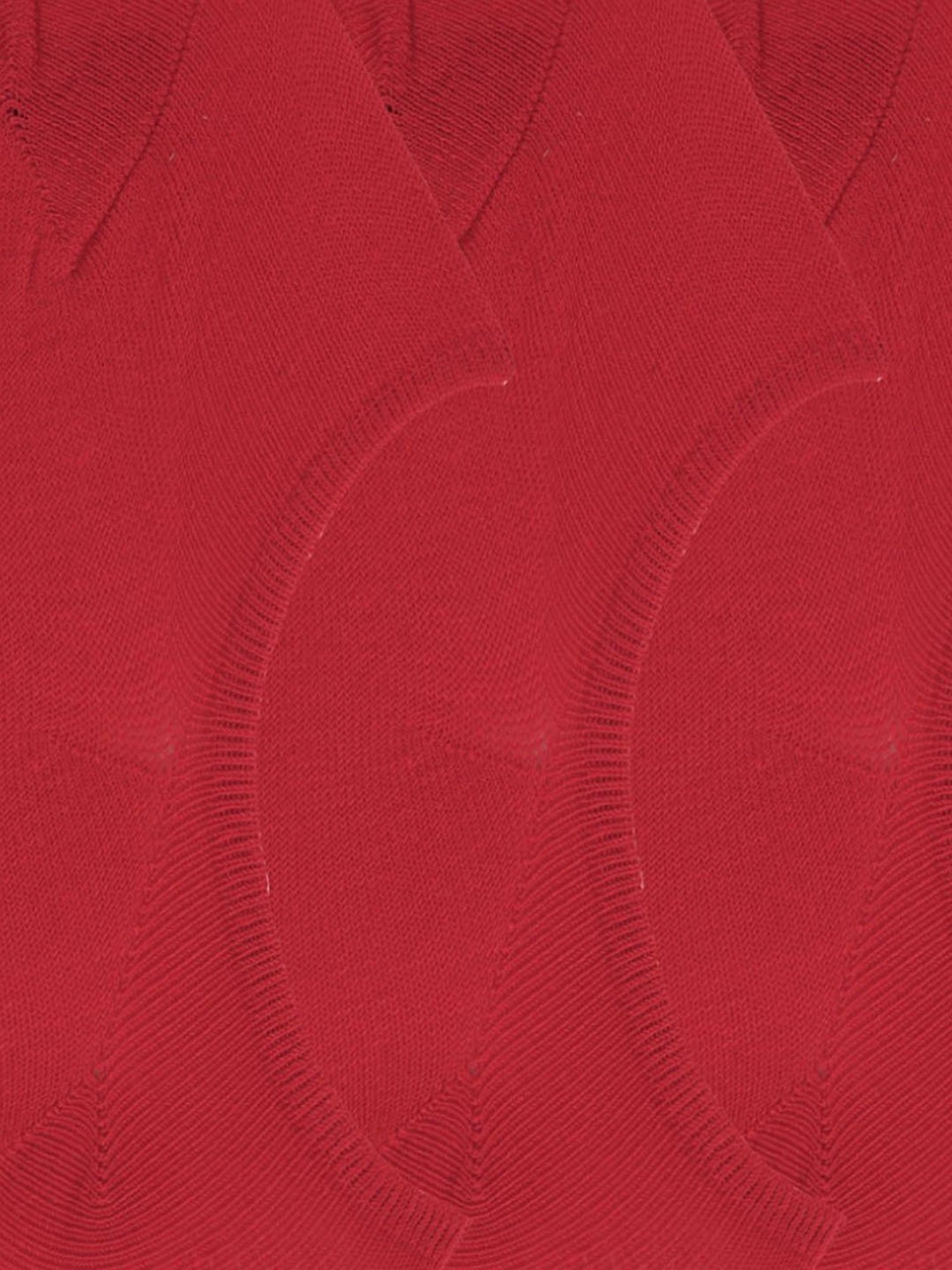 NEXT2SKIN Red Cotton Hidden Loafer Socks (Pack of 3)