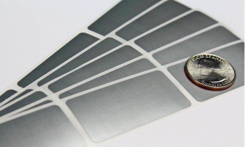 Silver 2" x 1" Rectangle Scratch Off Labels - Qty. Roll of 500 - My Scratch Offs