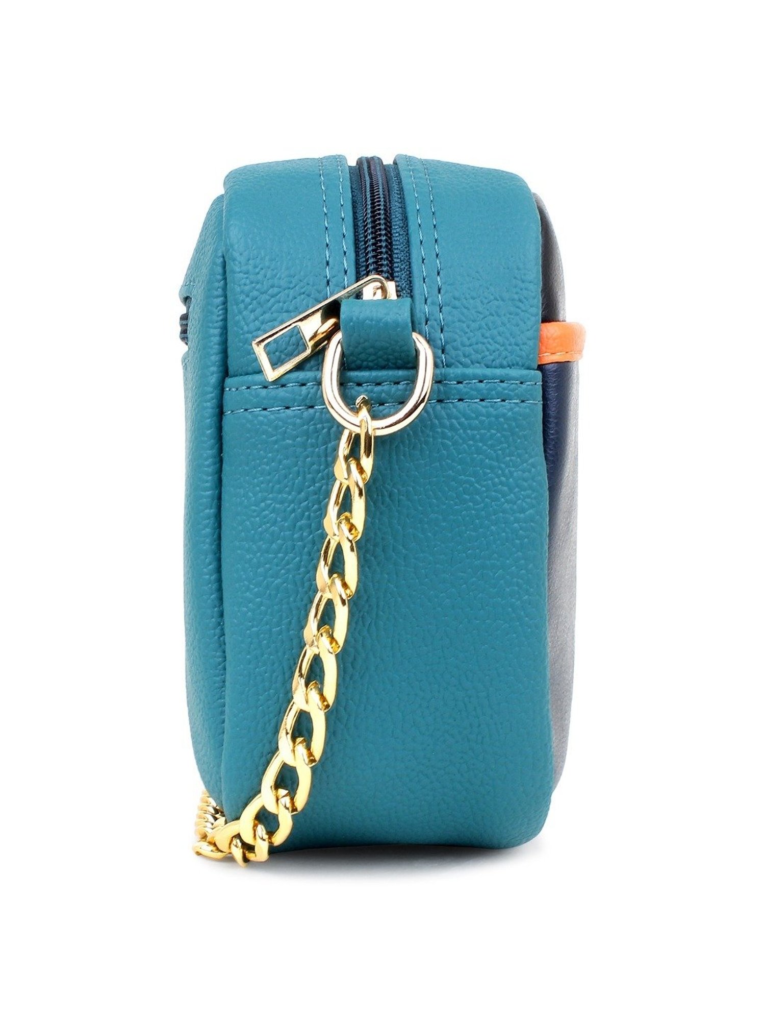 Yelloe Blue Medium Cross Body Bag