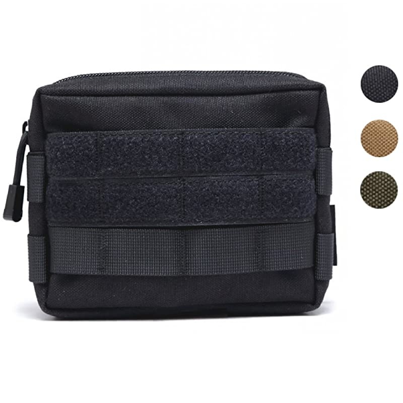 Molle Pouches, Tactical Admin Pouch Compact EDC Utility Gadget Gear Pouch Military Carry Accessory Belt Hanging Waist Bag