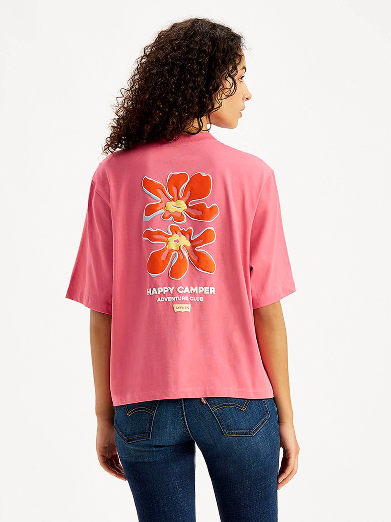 Levi's Pink Graphic Print T-Shirt