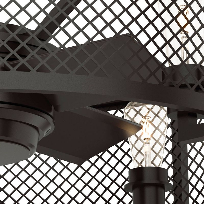 34" Fennec Ceiling Fan with Remote Bronze (Includes LED Light Bulb) - Hunter Fan