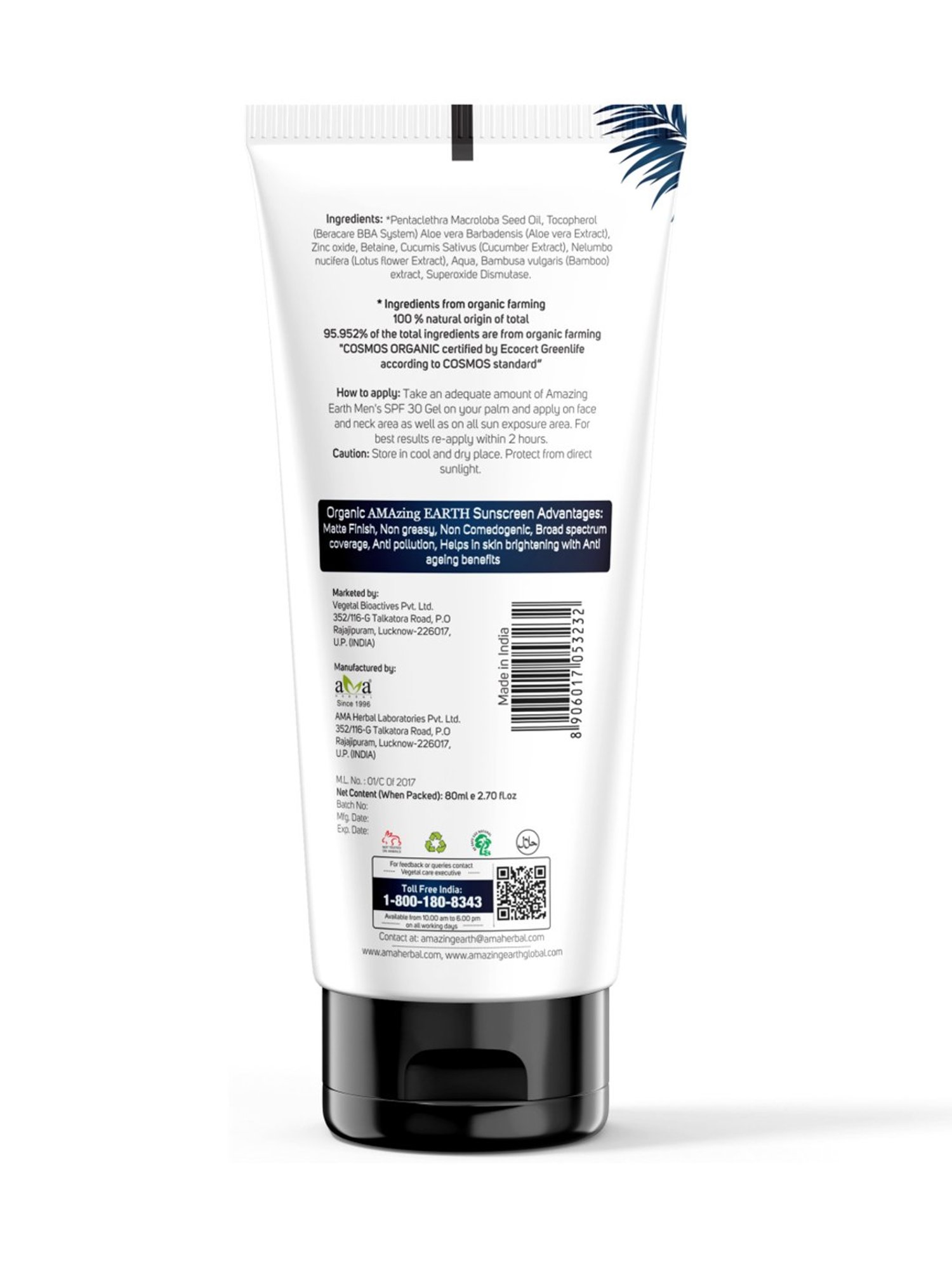 Mancode Detoxifying De Tan, Vitamin C & Acne Control Tea Tree Foaming Facewash (Pack of 3)