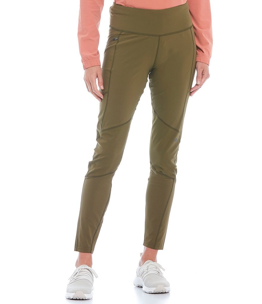 Aventura Shavonne Printed Jacquard Stretch Pull-On Leggings