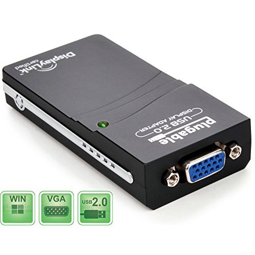 PLUGABLE USB-VGA-165 USB 2.0 TO