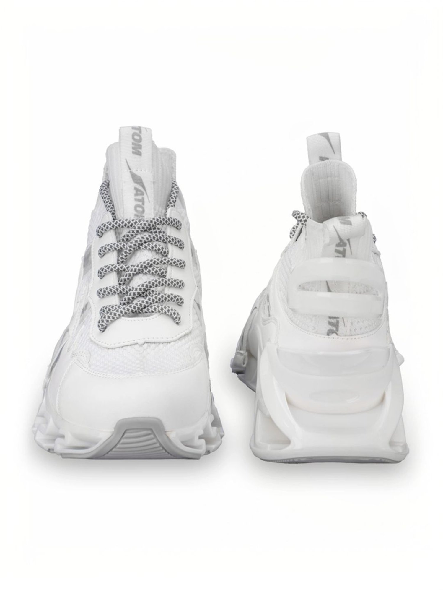 Atom Men's Spring Edge Alpha 2 White Running Shoes