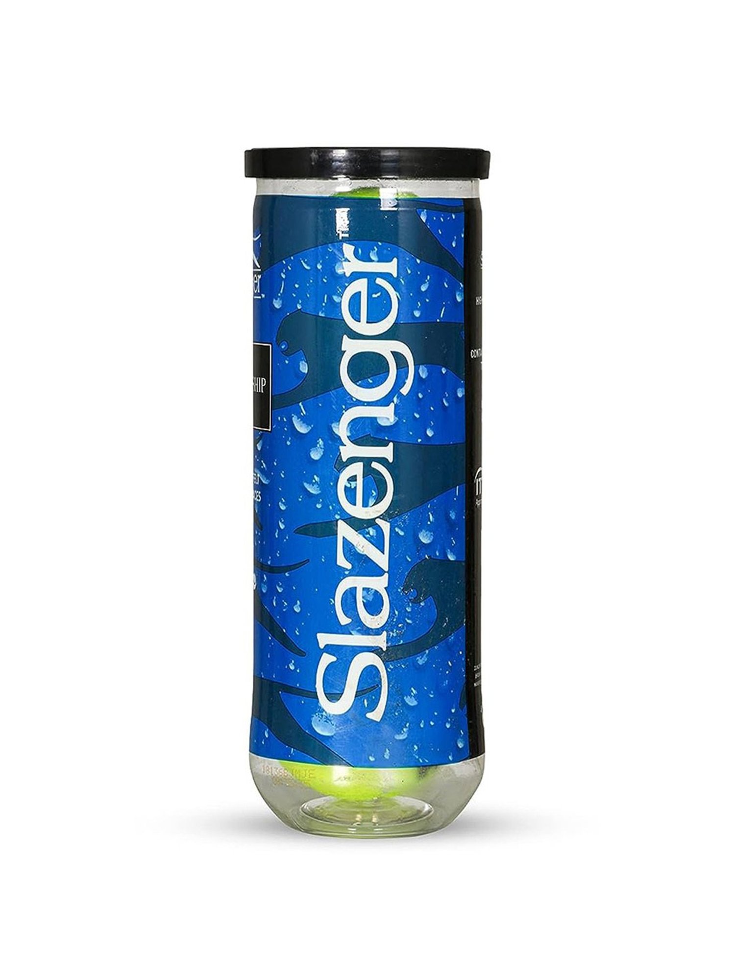 Dunlop 4 Cans Slazenger Championship Tennis Ball (Blue) Size - 6.86 cm