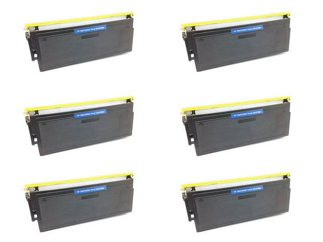 CISinks &reg; 6PK TN-570 TN570 Remanufactured Brother BLACK Laser Toner Cartridge for DCP-8040 8040D 8045D 8045DN, HL-5100 5130 5140 5140LT 5150D 5150dLT 5170D 5170dLT 5170DN