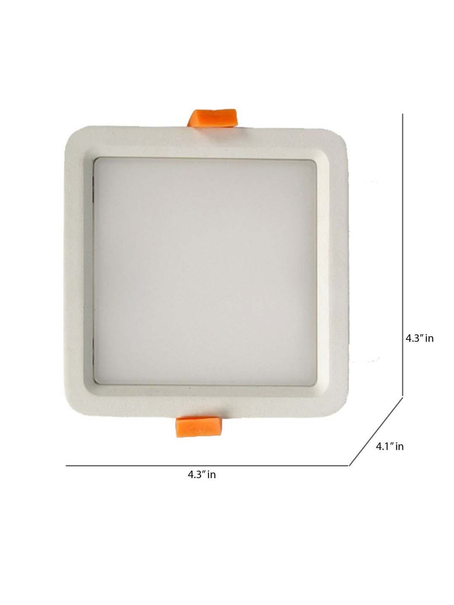 Kapoor E Illuminations 12W White LED Panel Light - Set of 1