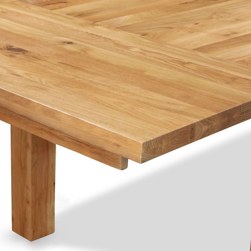 Bahama Extended Dining Table Oak - Poly and Bark