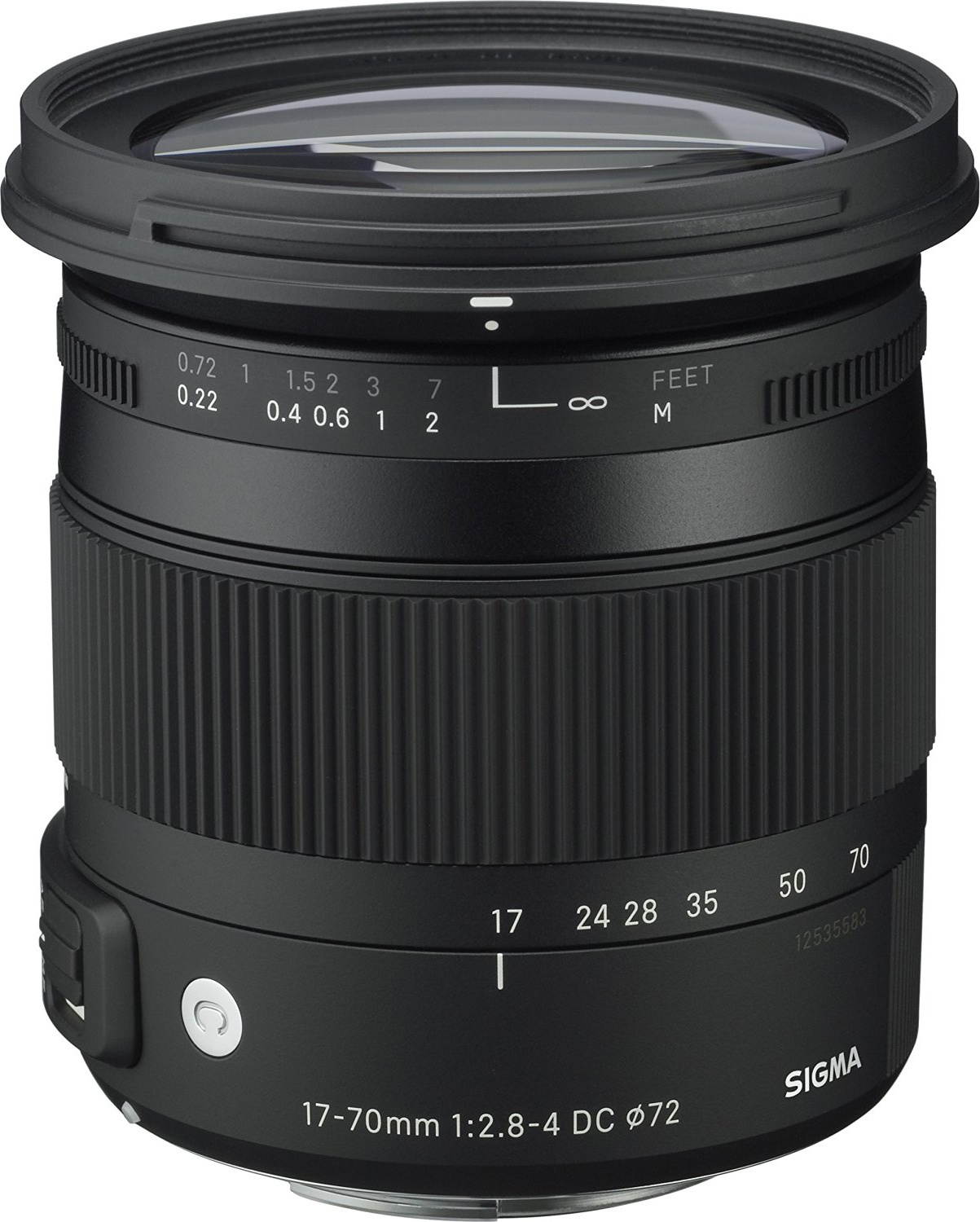 Sigma 17-70mm F2.8-4 Contemporary DC Macro OS HSM Lens for Canon (884101)