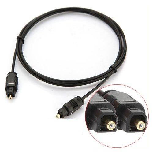GTFS-Hot 2M Metre Digital Fibre Optical Audio Toslink SPDIF MD DVD Gold Cable Lead Plug