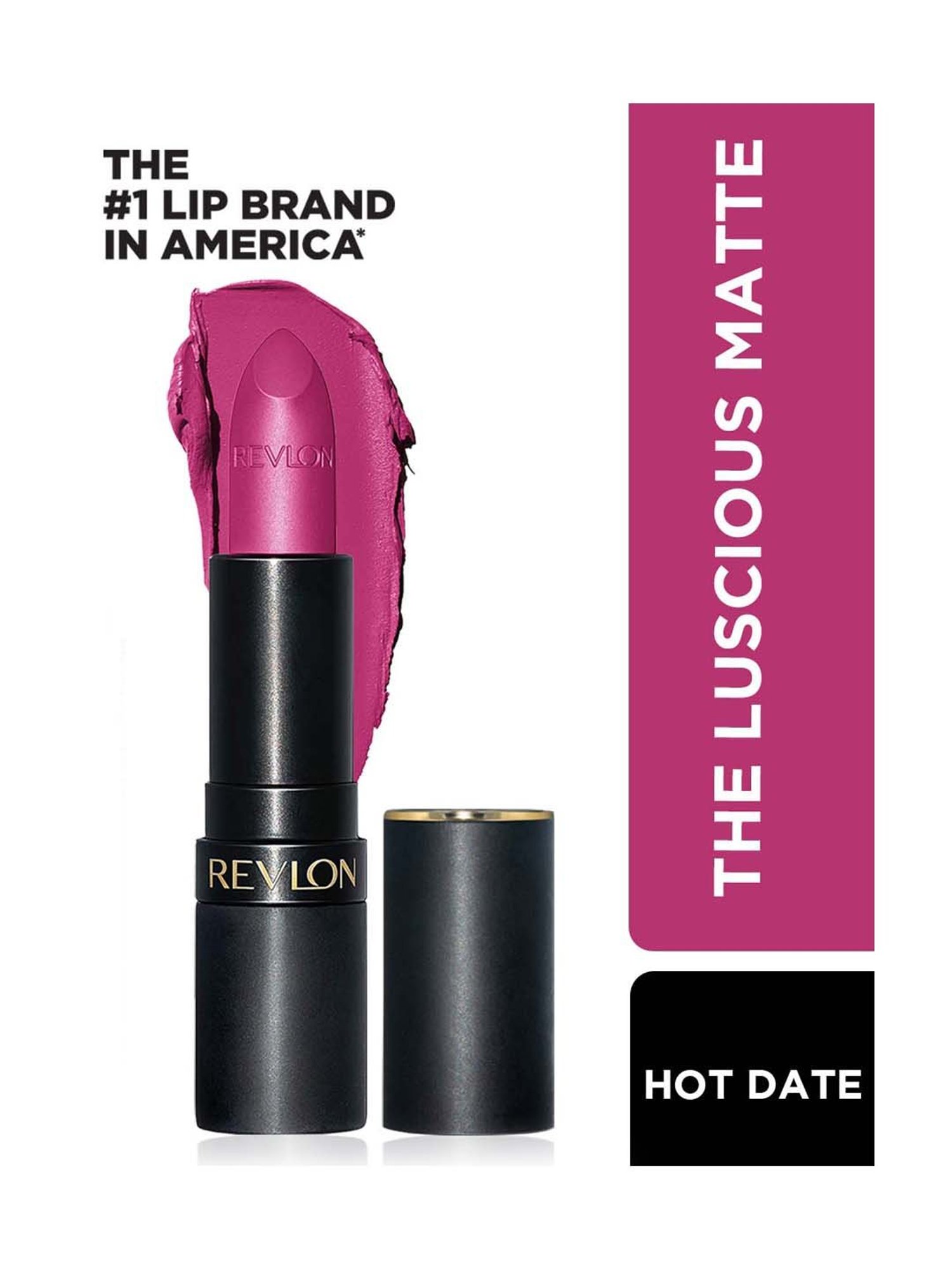 Revlon Super Lustrous The Luscious Matte Lipstick - Hot Date - 4.2 gm