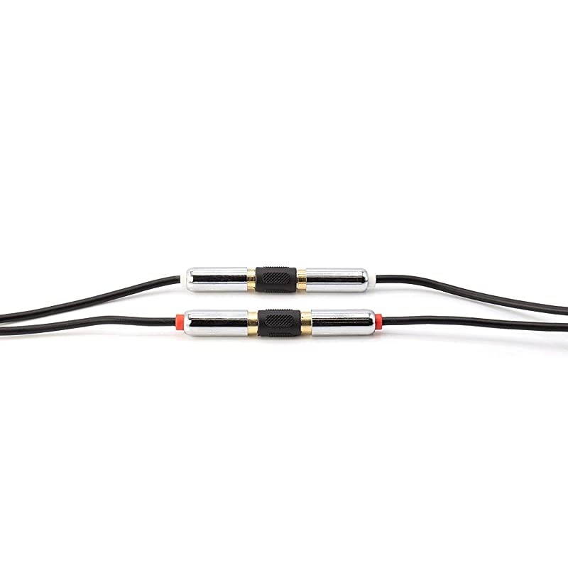 Adapter, Female to Female Coupler, Extender, Barrel - Audio Video Connectors, for Audio, Video, S/PDIF, Subwoofer, Phono, Composite, Component, and More - 10 Pack