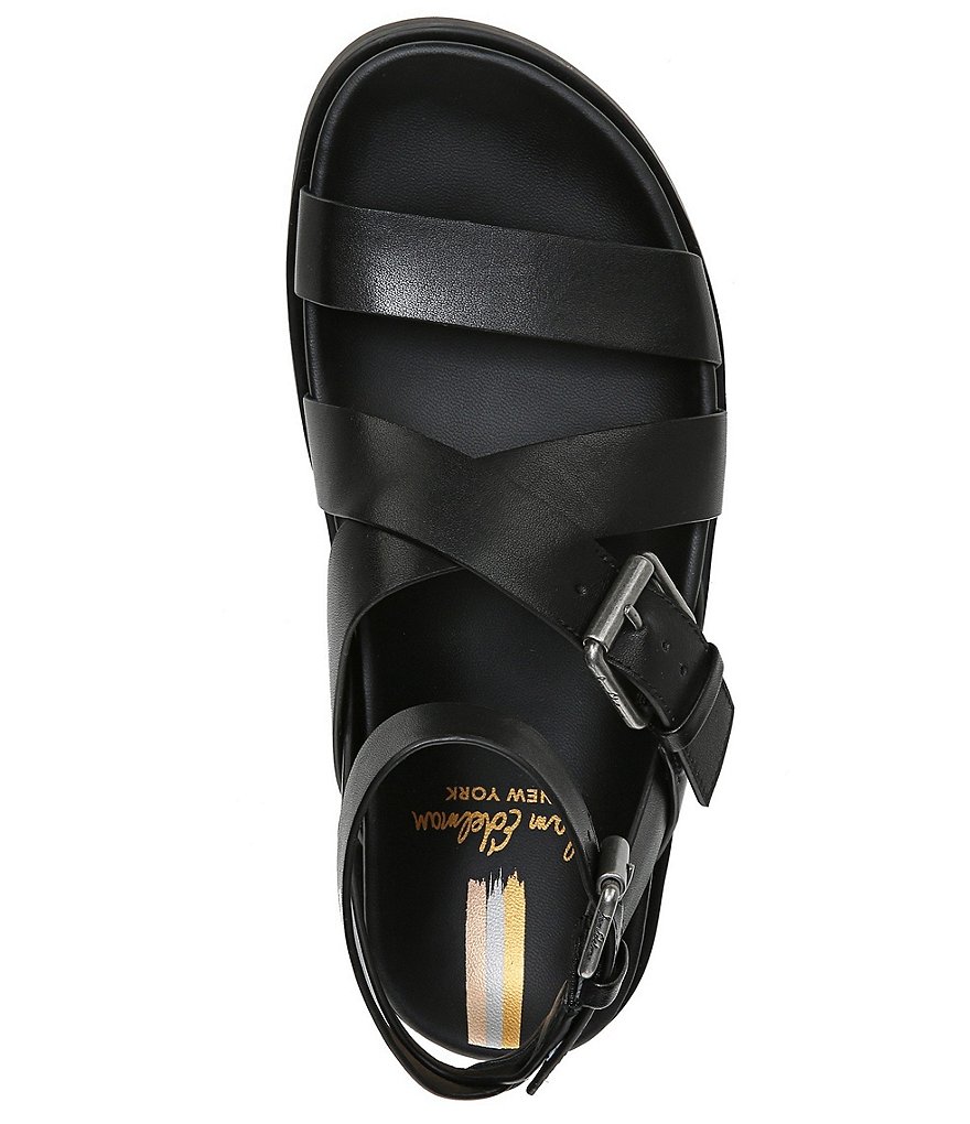 Sam Edelman Eleanora Leather Ankle Wrap Sandals