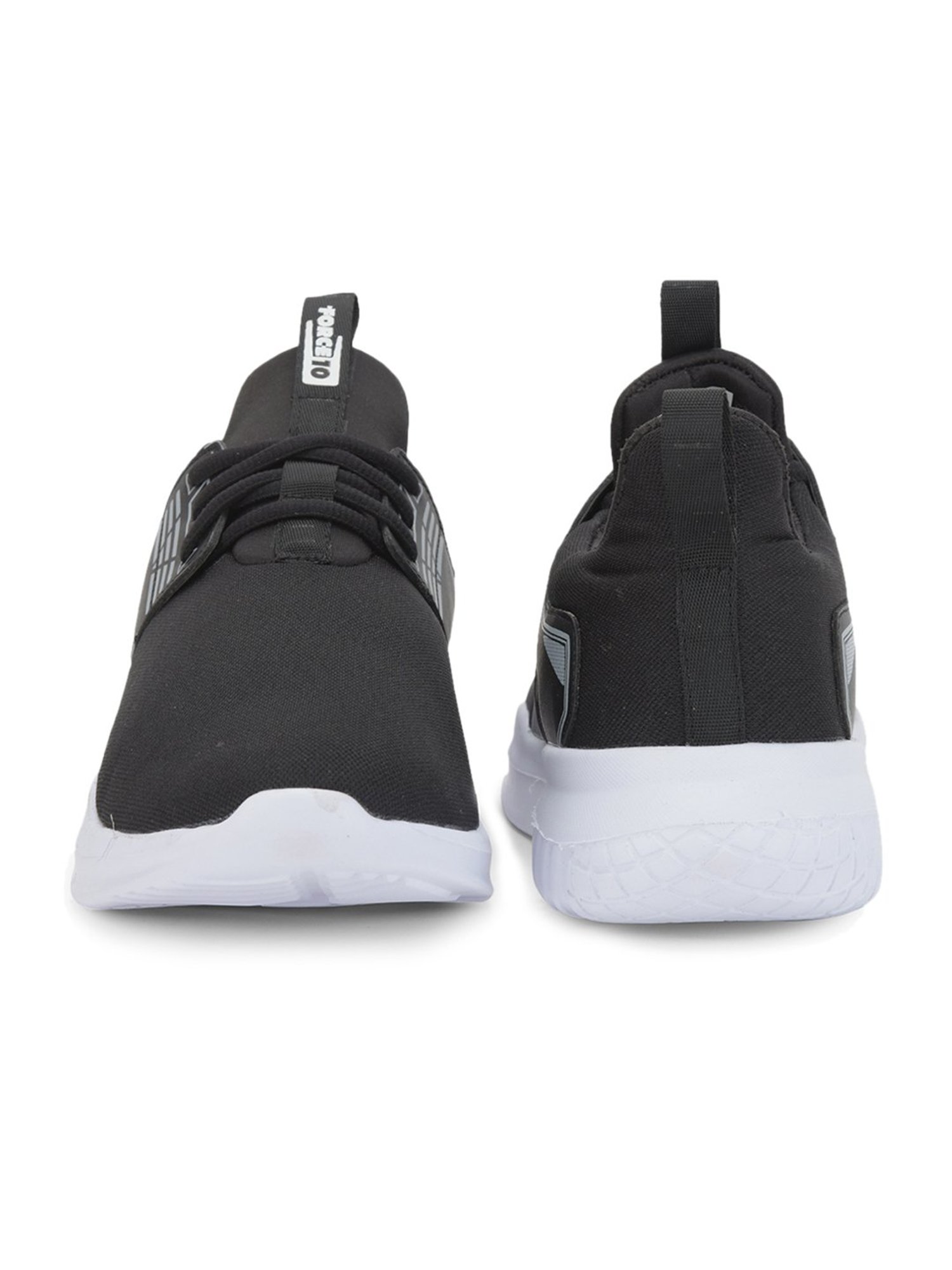 Force 10 by Liberty Men's Black Running Shoes