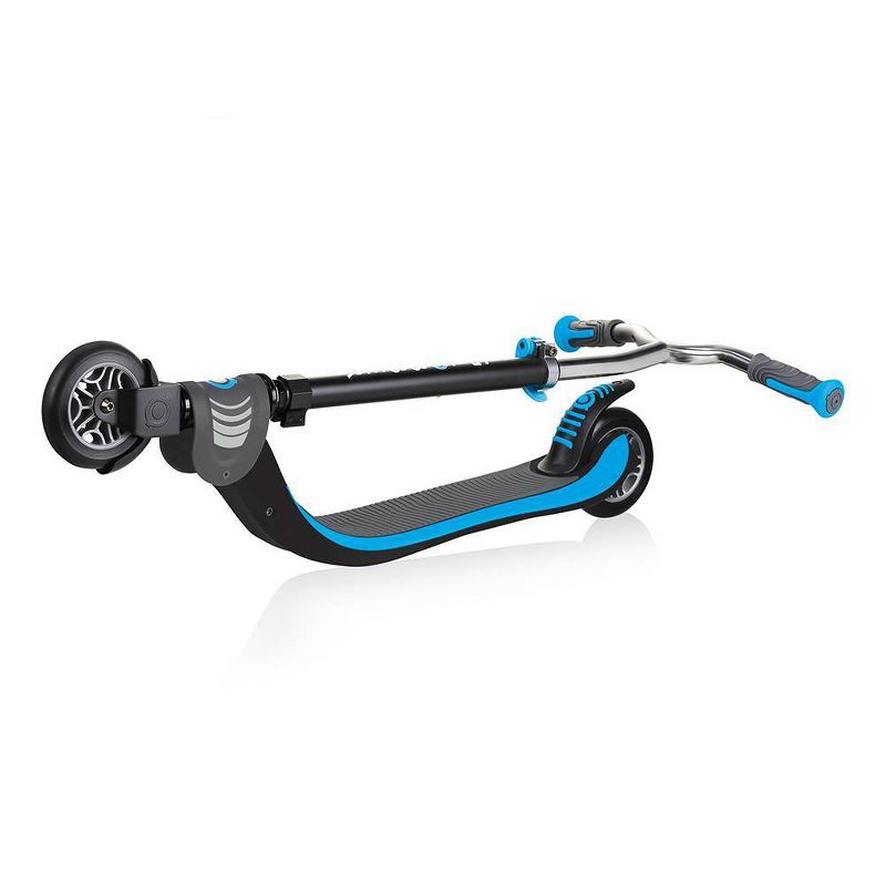 Globber Flow 125 Foldable Kick Scooter - Sky Blue