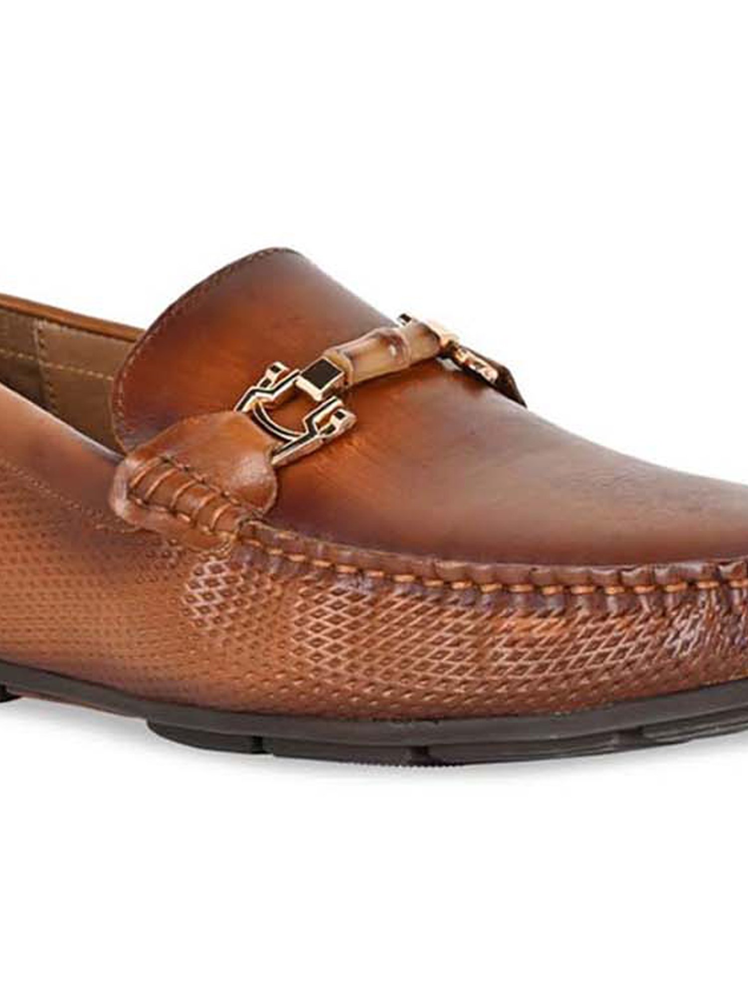 Imperio by Regal Men's Tan Casual Loafers