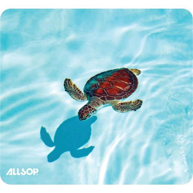 Allsop Naturesmart Mouse Pad Turtle Design 8 1/2 x 8 x 1/10 31425
