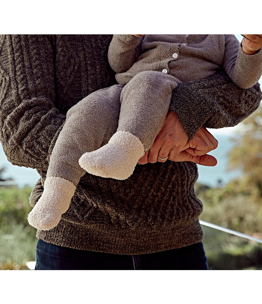 Barefoot Dreams Baby Newborn-6 Months CozyChic Socks 2-Pack