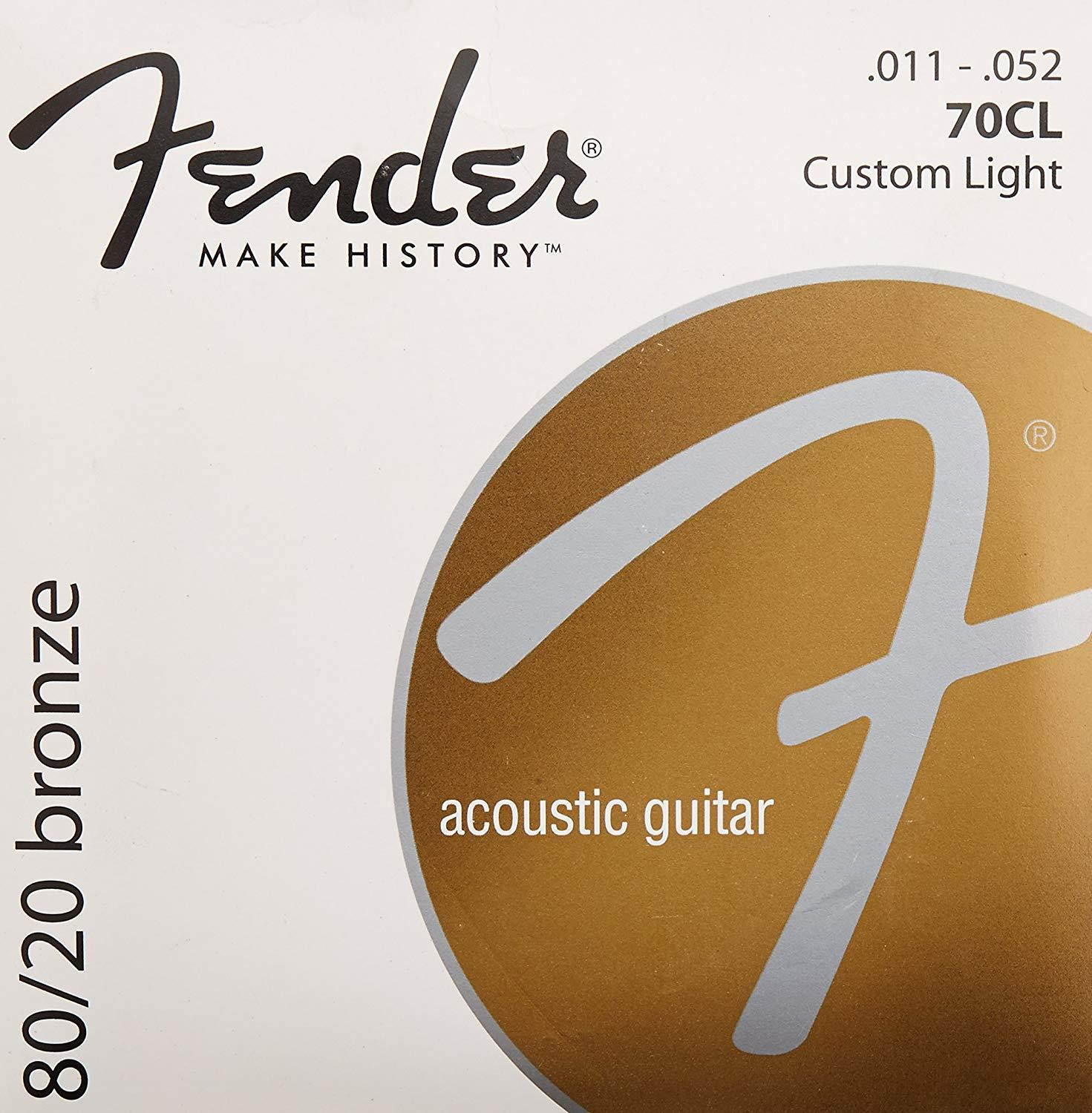 Fender Acoustic Guitar Strings - 70CL