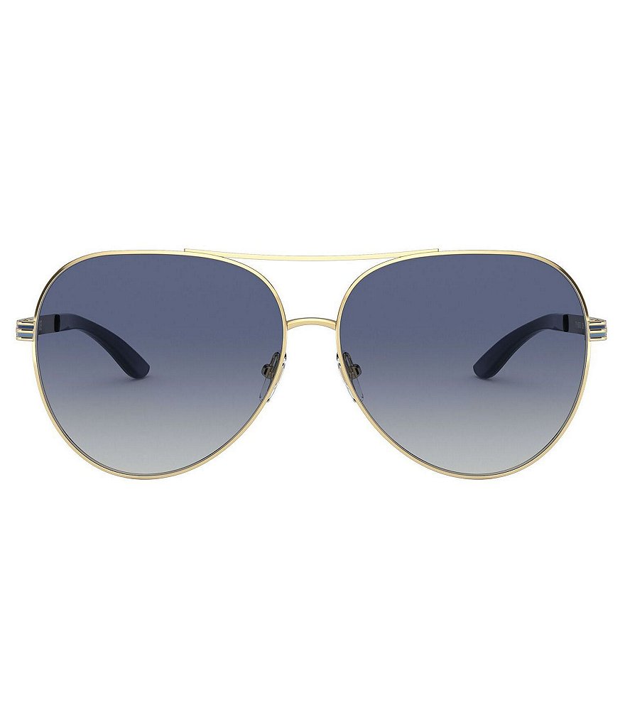 Tory Burch Women's Aviator 59mm Sunglasses