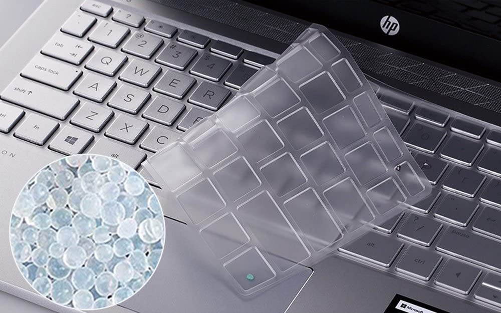 for HP Pavilion x360 14 Keyboard Cover Soft-Touch Clear Protective Skin for HP Pavilion x360 14M-BA 14M-BW Series/2020-2018 HP Pavilion 14" Notebook/HP 14-BF050WM 14 Inch Laptop Keyboard Cover Skin