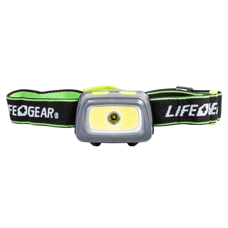 Life Gear Multi Functional LED Head Lamp - Gray