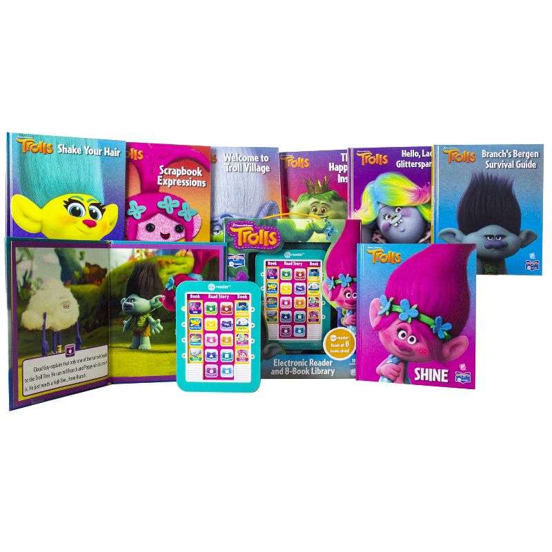 DreamWorks Trolls Electronic Me Reader 8-book Boxed Set