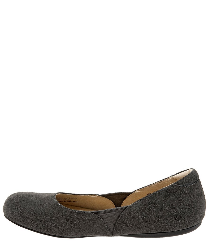 SoftWalk Norwich Suede Flats