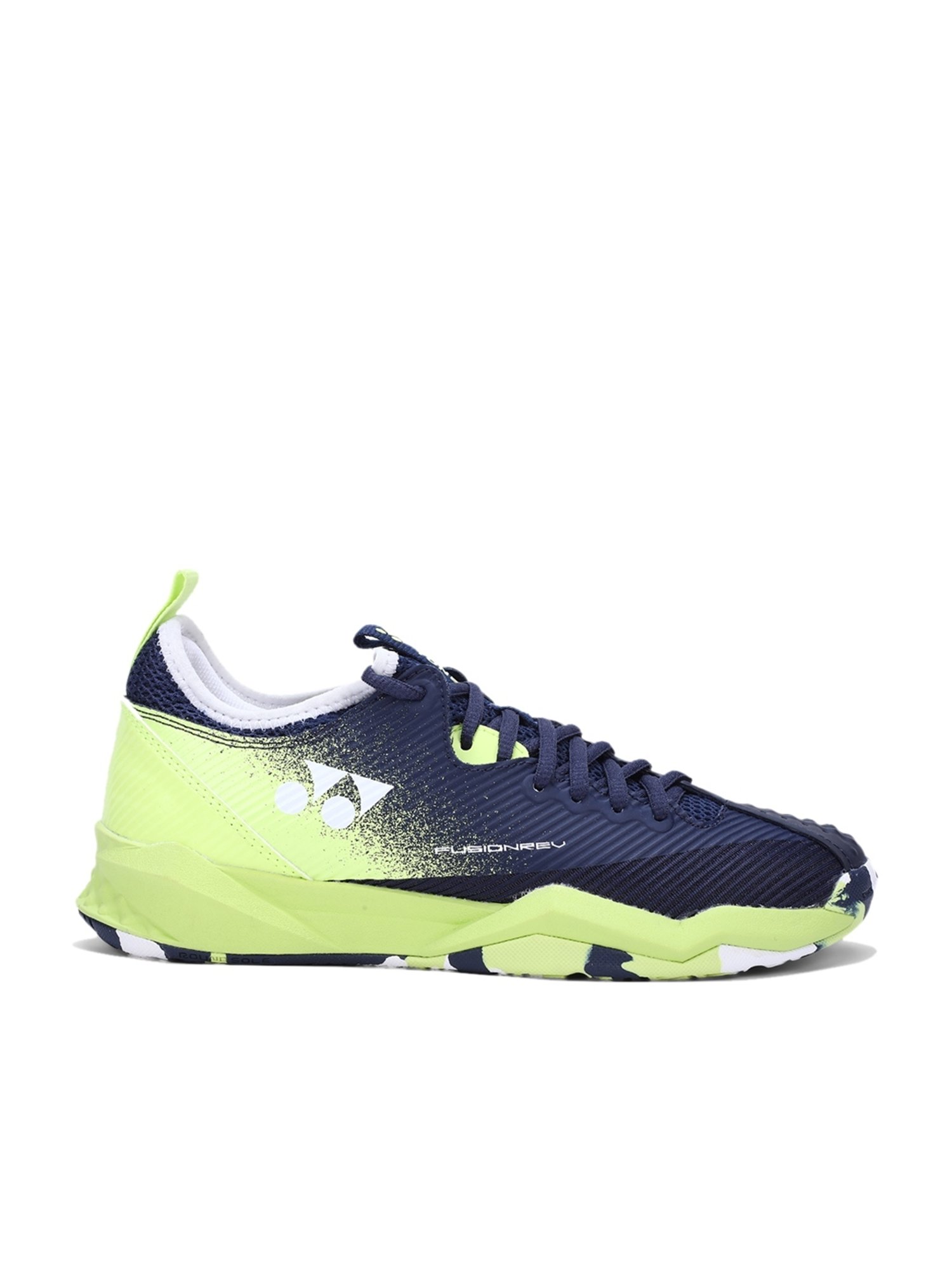 Yonex TENNIS SHOE FUSIONREV4 GREEN NON MARKING POWER CUSHION+