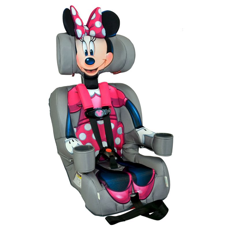 Kids'Embrace Disney Minnie Mouse Combination Harness Booster Car Seat