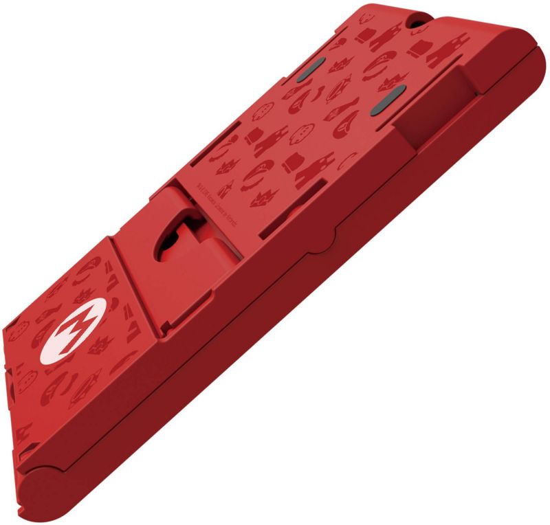 HORI Official Nintendo Switch Compact Playstand Console Stand - Mario Edition