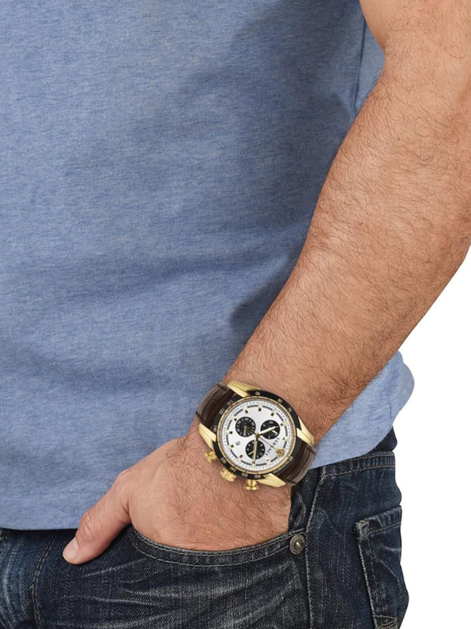 VERSACE VE2I00221 Analog Watch for Men