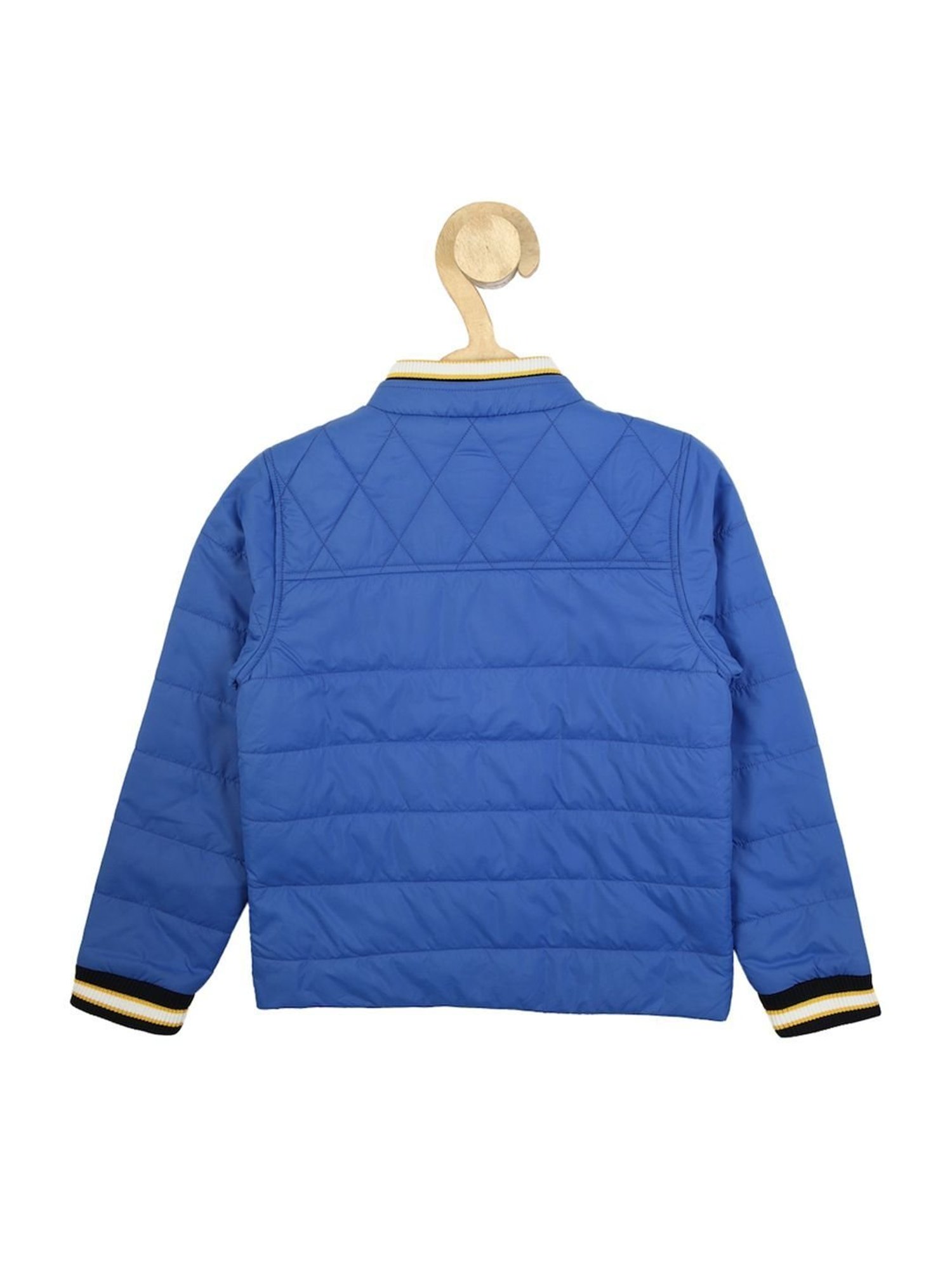 Allen Solly Junior Blue Regular Fit Full Sleeves Jacket