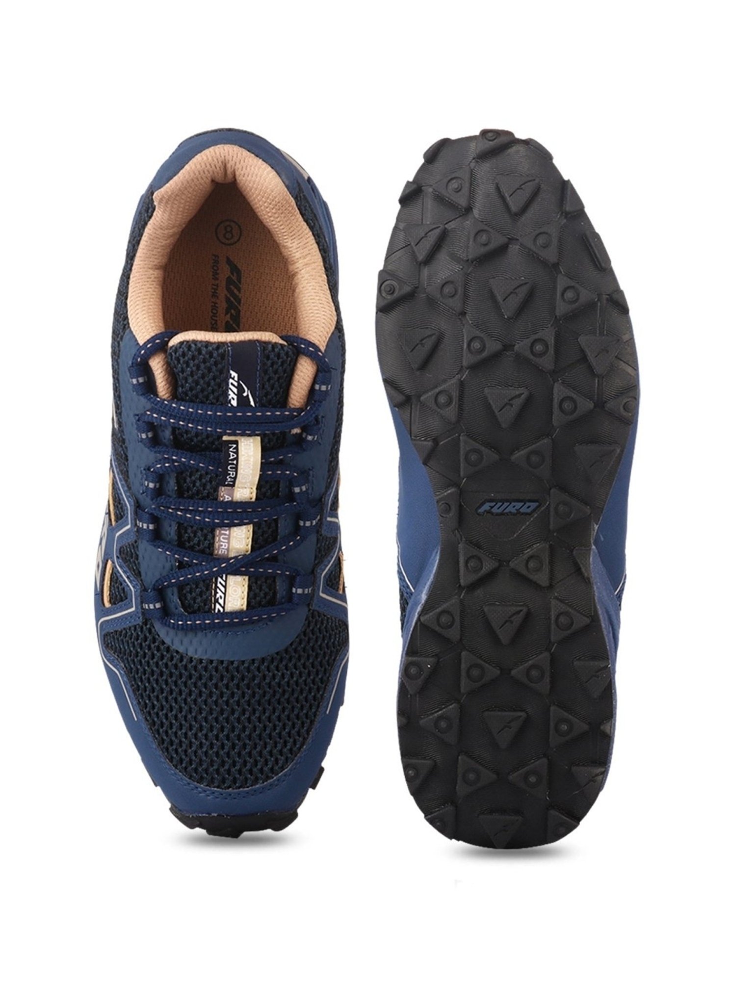 Furo by Red Chief Men's Blue Outdoor Shoes