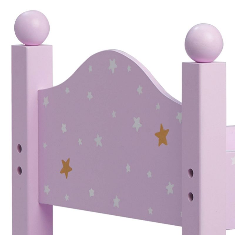 Olivia's Little World - Twinkle Stars Princess 18" Doll Double Bunk Bed