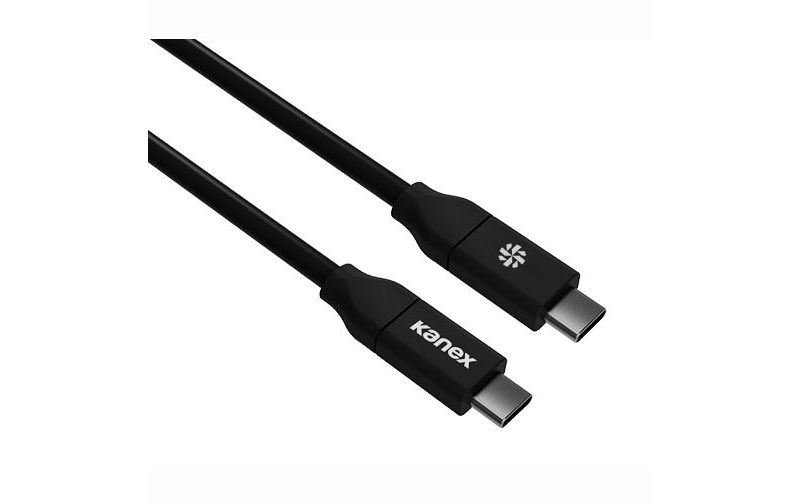 Kanex  Kanex USB-C to USB-C Certified Charging Cable 6 Feet Black