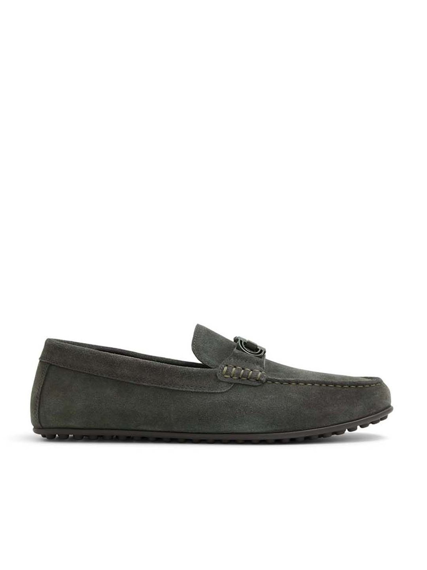 Aldo Men's Scuderiia Green Loafers
