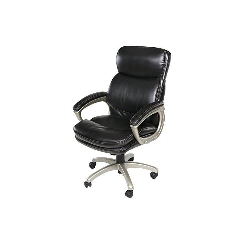 Taft Mesh Back Oversized Executive Chair with Pocket Coil Seat Cushioning, Black