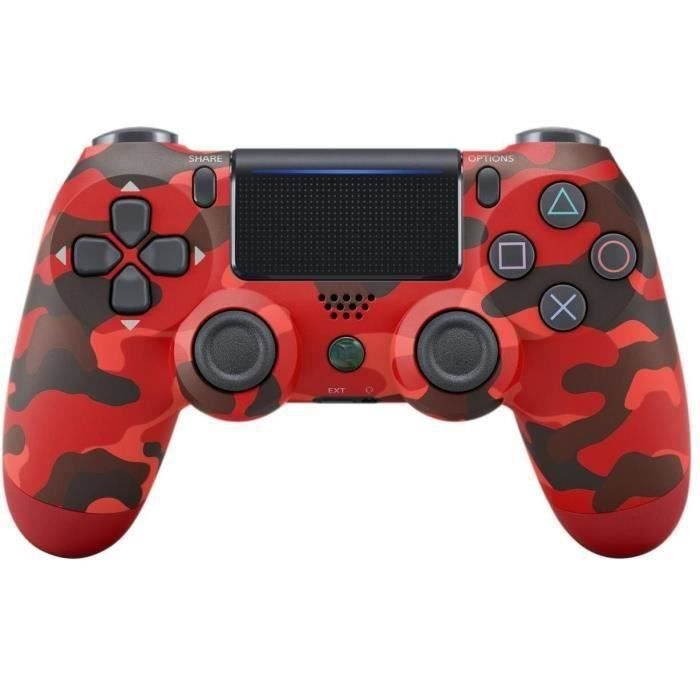 DualShock 4 Wireless Controller for PlayStation 4 -Red Camouflage