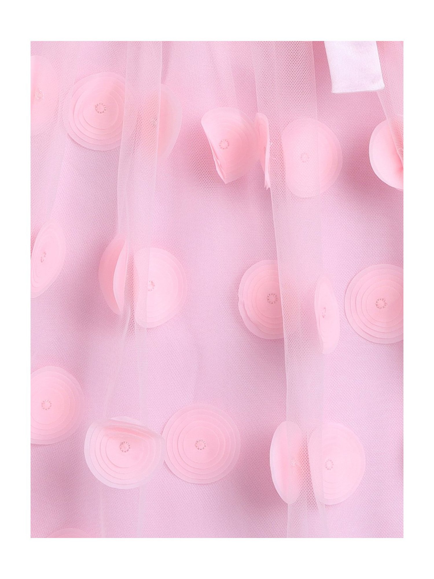 Many Frocks Kids Pink Solid Dress