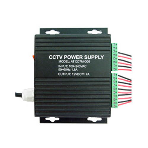 LTS DV-AT1207M-D09 Power Supply,Beige,Alum,9 Ports/7A