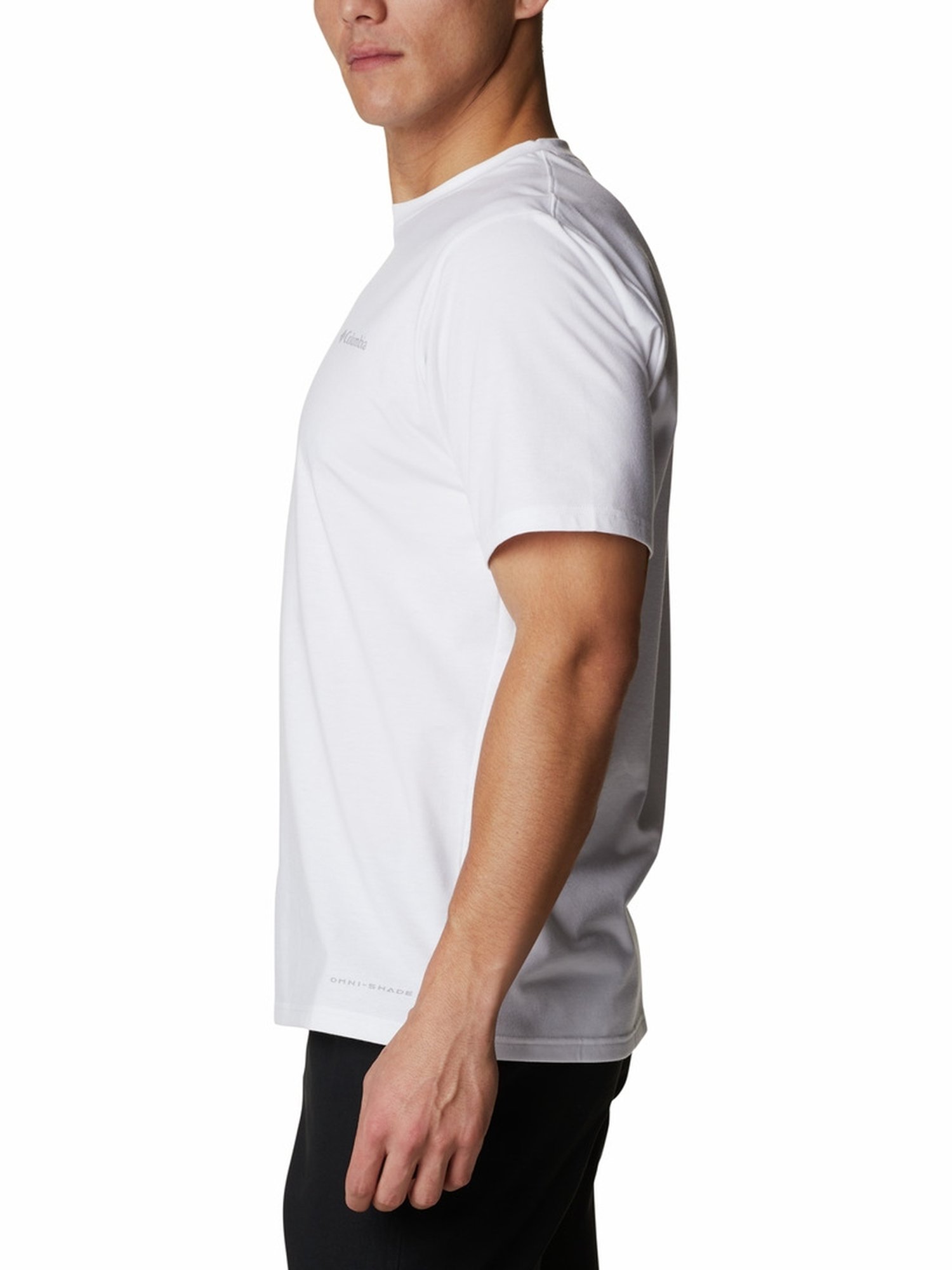 Columbia White Regular Fit T-Shirt