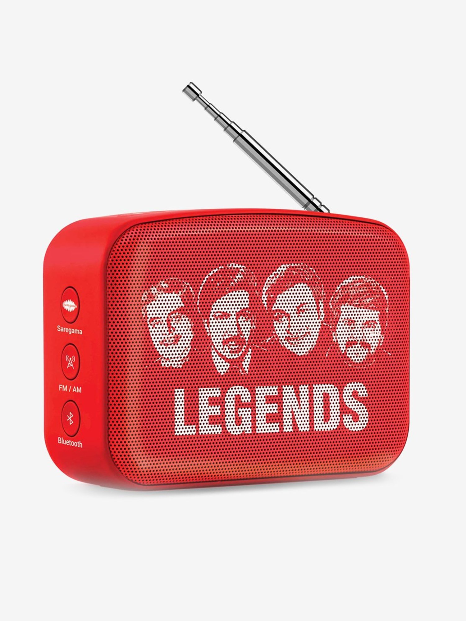 Saregama Carvaan Mini Kannada Bluetooth Speaker (Sunset Red)