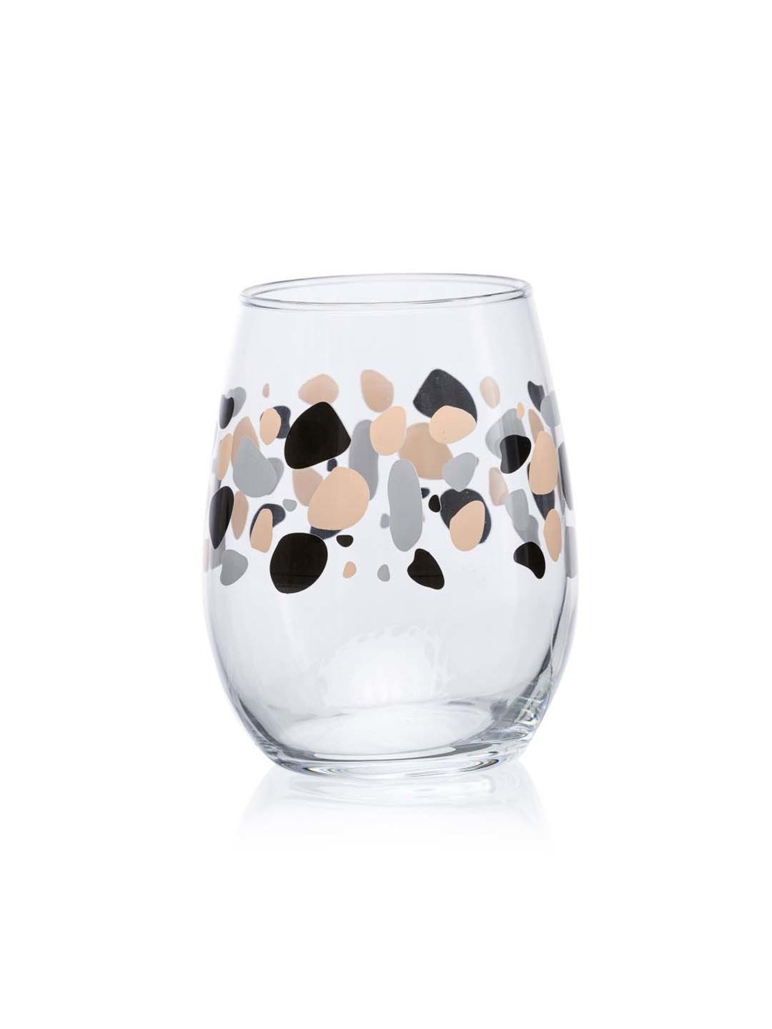Pasabahce Transparent Pebble Water Glasses (0.35 L) - Set of 6