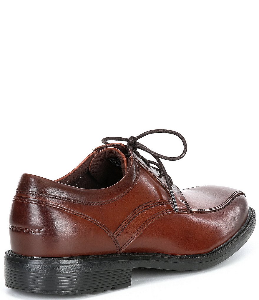 Rockport Men's Stratton Bicycle Toe Leather Lace-Up Oxfords