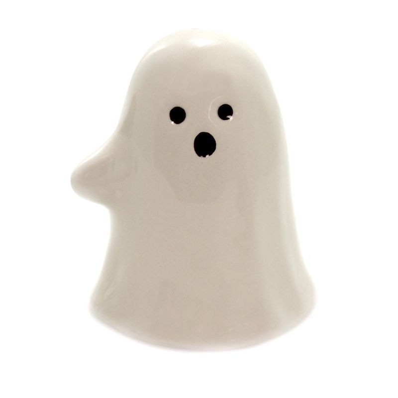 Tabletop 3.25" Casper And Pumpkin Salt/Pepper Halloween Jack O Lantern Cosmos Gifts Corp.  -  Salt And Pepper Shaker Sets
