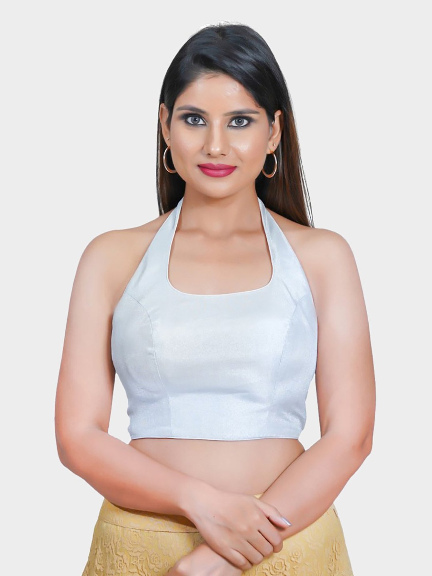 Salwar Studio Silver Blouse